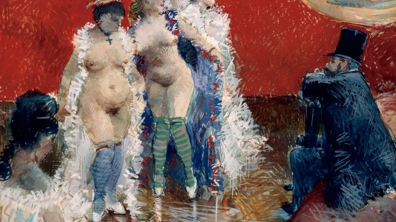 Jean-Louis Forain / Zákazník