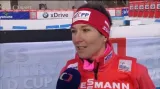 Rozhovor s lyžařkou Vrabcovou-Nývltovou po sprinterské kvalifikaci na Zlaté lyži