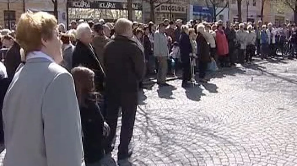 Protest na náměstí