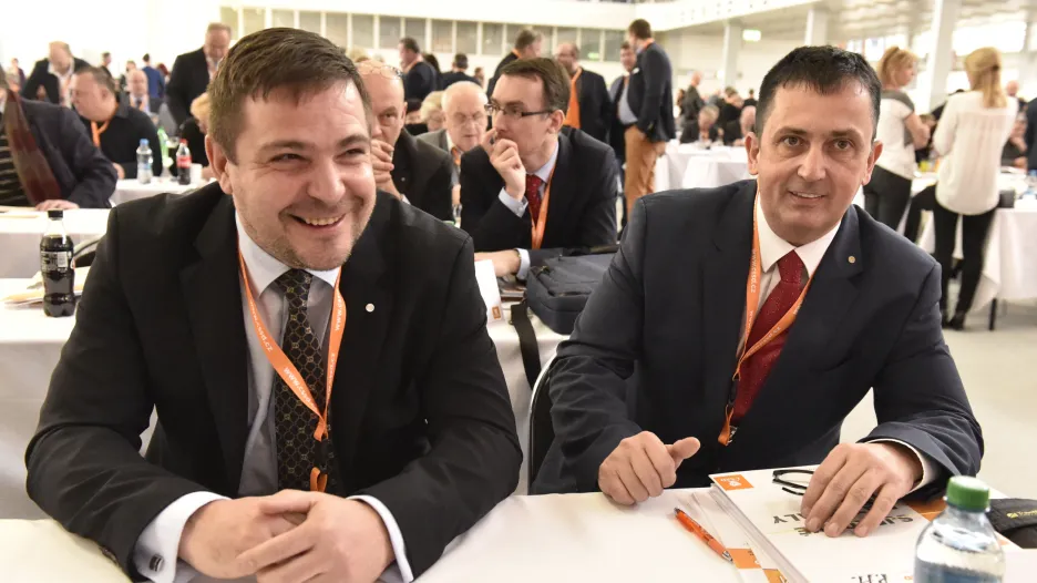 Karel Březina a Petr Hulinský