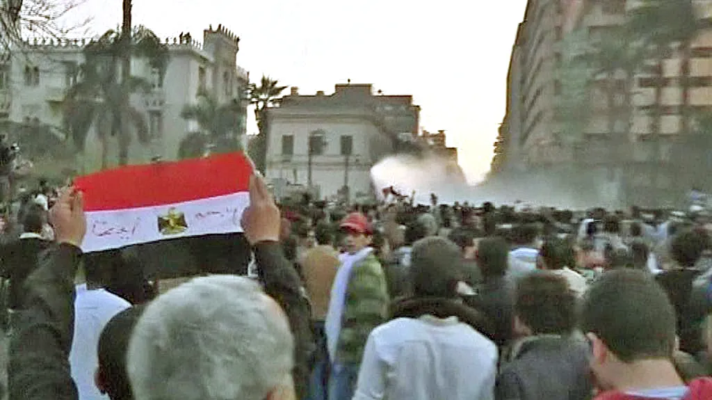 Egyptská policie zasahuje proti demonstrantům