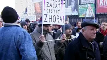Bratislavský protest proti Gorile