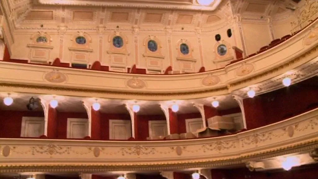Interiér opavského divadla