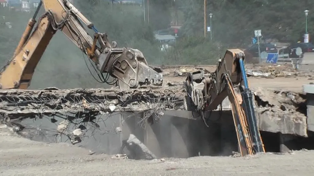 Demolice mostu