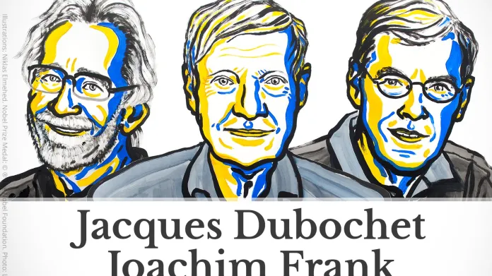 Jacques Dubochet, Joachim Frank a Richard Henderson