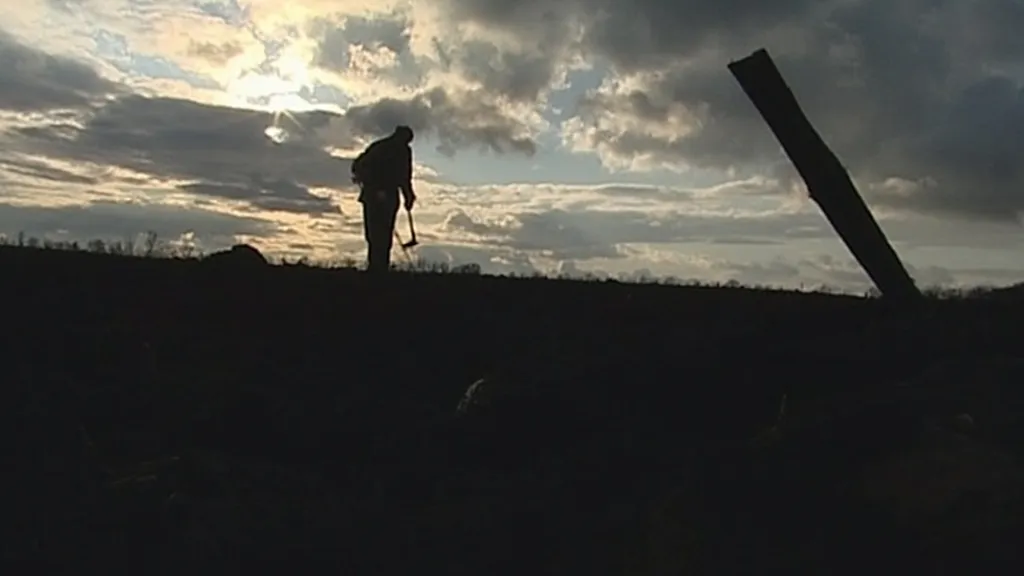 Hledač trosek letadel v terénu