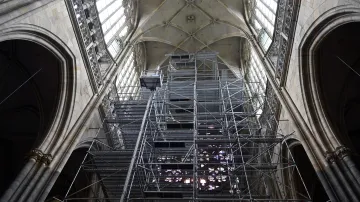 Instalace nových varhan v katedrále svatého Víta