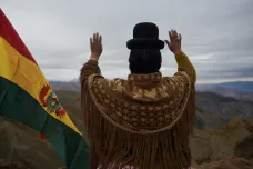 Ajmarové v Bolívii slavili Nový rok