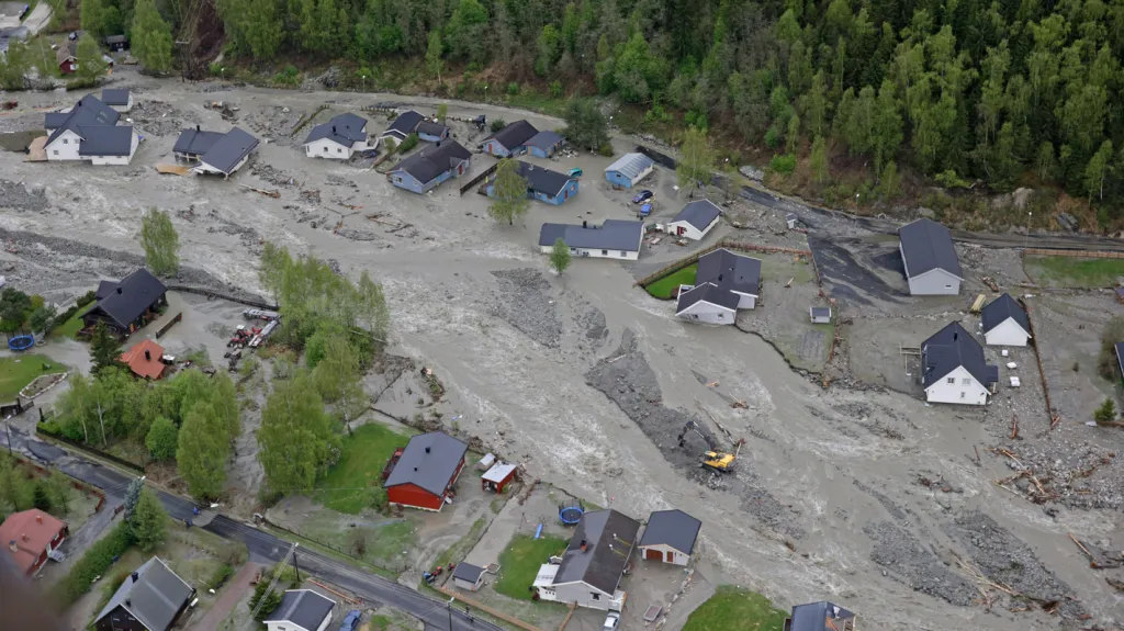 Záplavy v Norsku