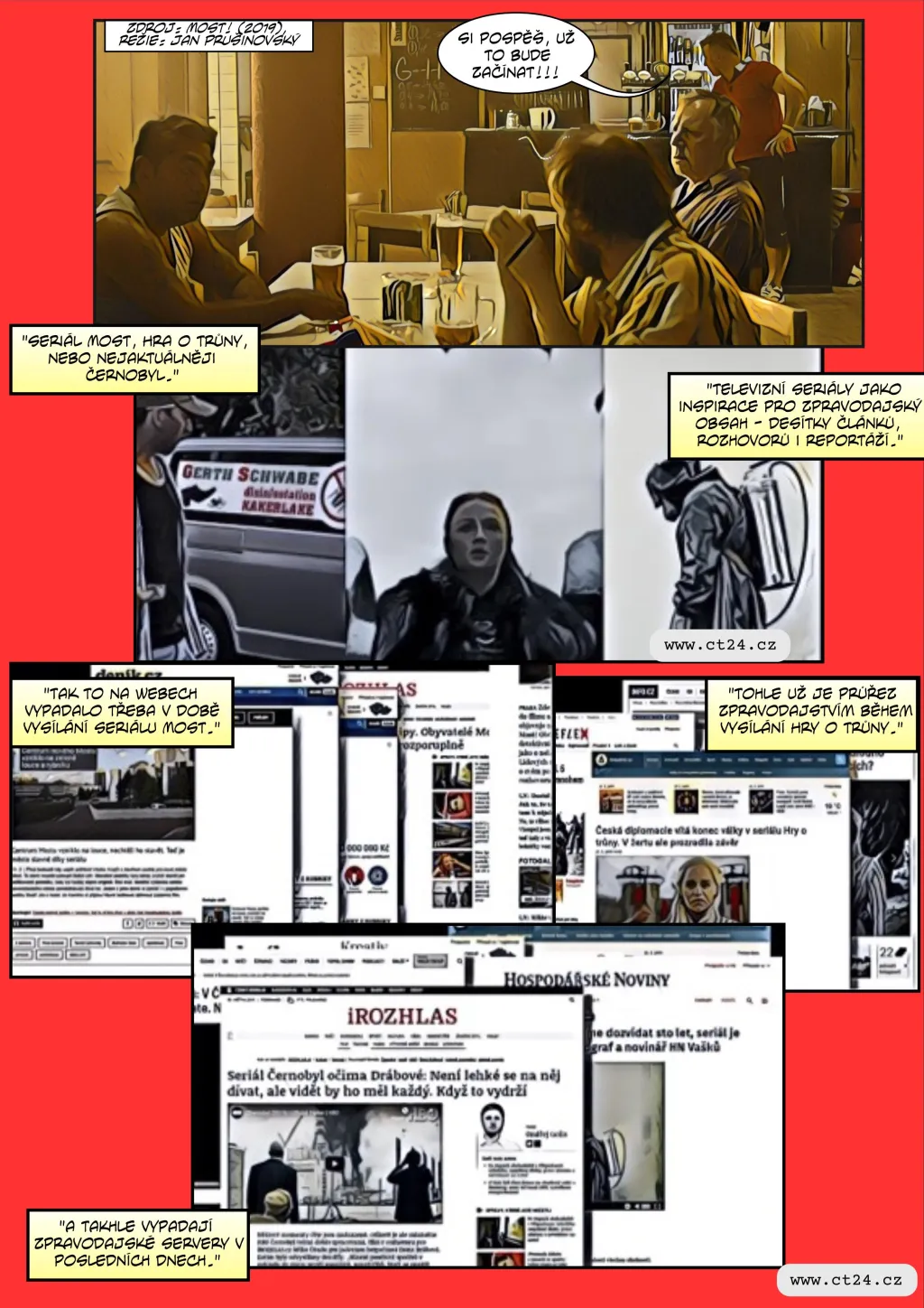 Komiks: Seriály jako výrazná mediální témata