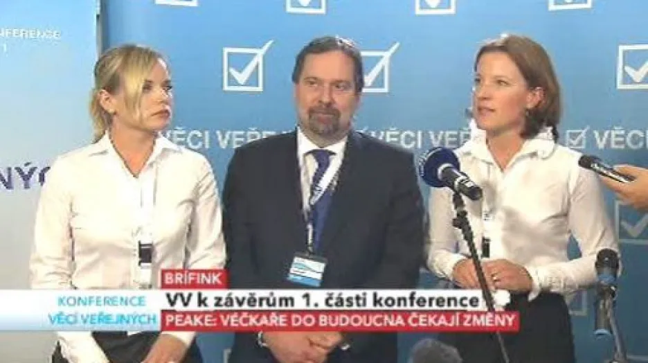 Brífink VV k závěrům 1. části konference