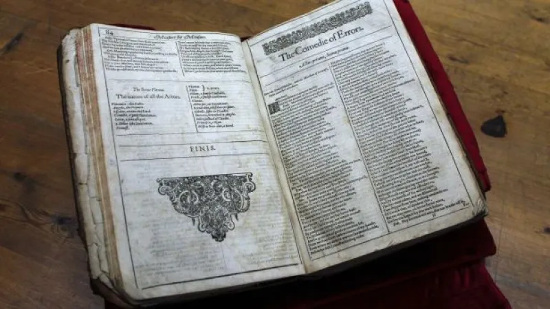 Ve Francii objevili vzácnou kolekci Shakespearových her