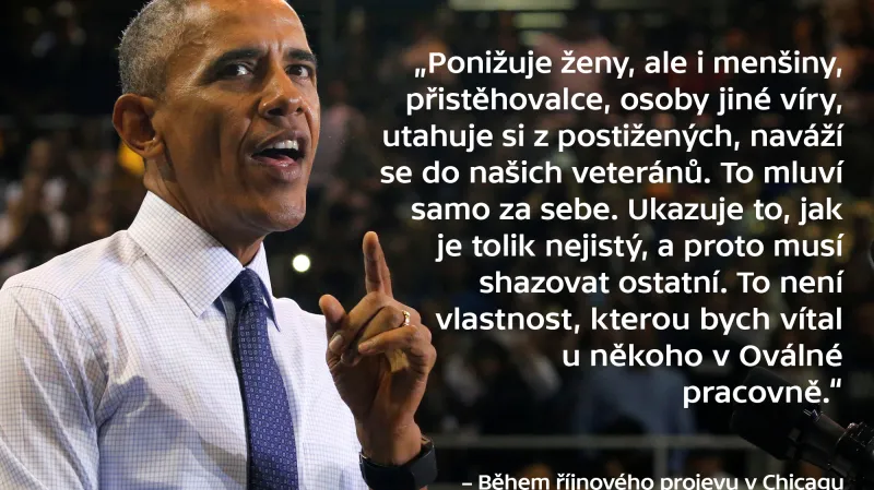 Obama o Trumpovi
