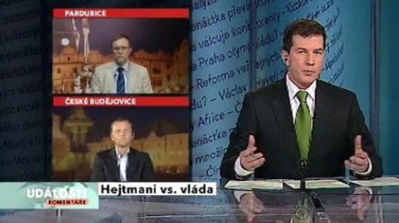 Události, komentáře k setkání hejtmanů s ministry