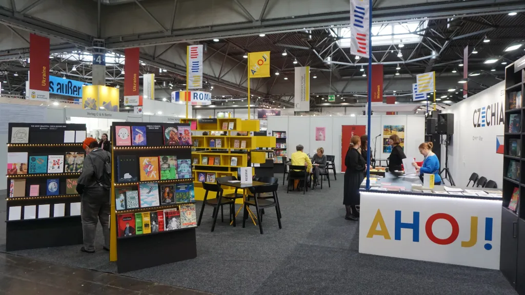 Český stánek na Lipském knižním veletrhu 2024
