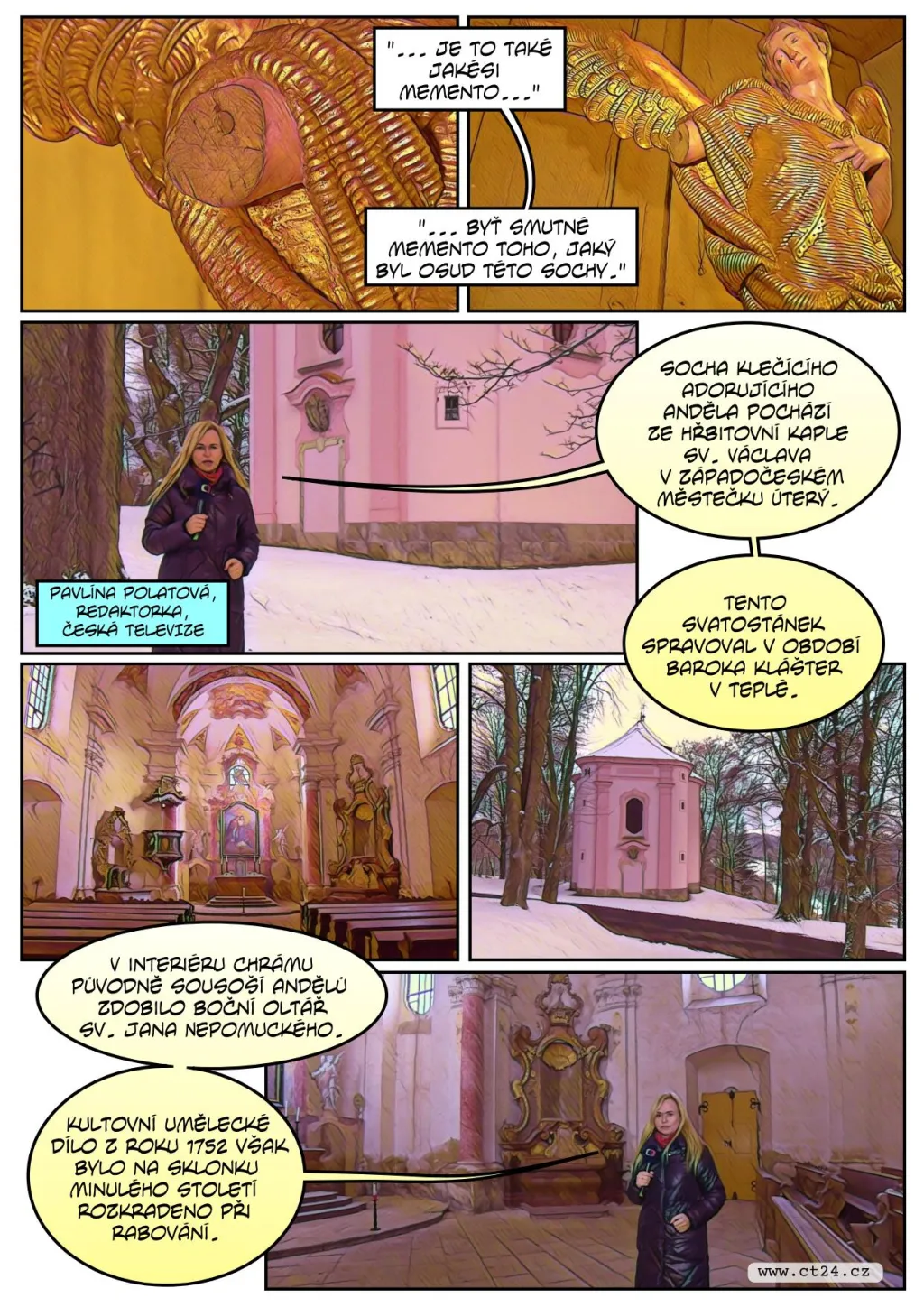 Kdysi ukradená socha z 18. století je ve sbírce Národní galerie