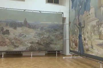 Slovanskou epopej návštěvníci zámku v Moravském Krumlově uvidí v polovině prázdnin