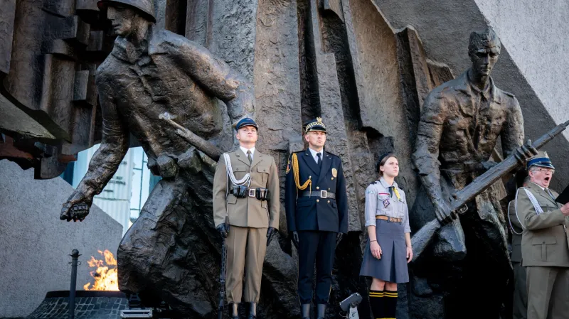 75. výročí povstání ve Varšavě