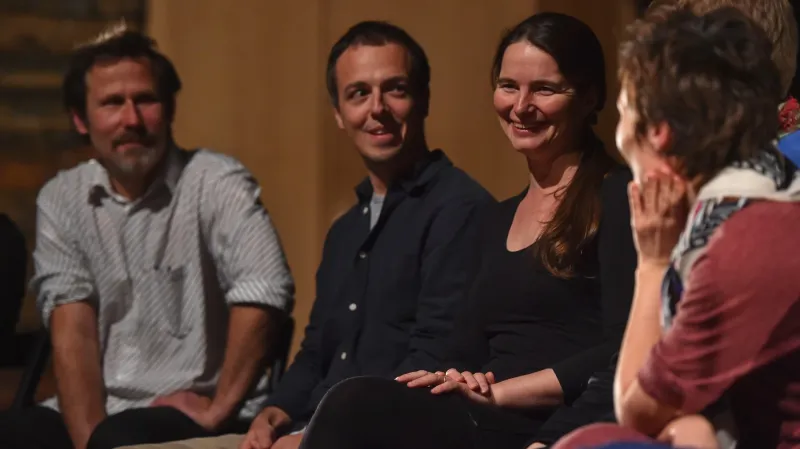 Adam Hradilek, na fotografii druhý z leva