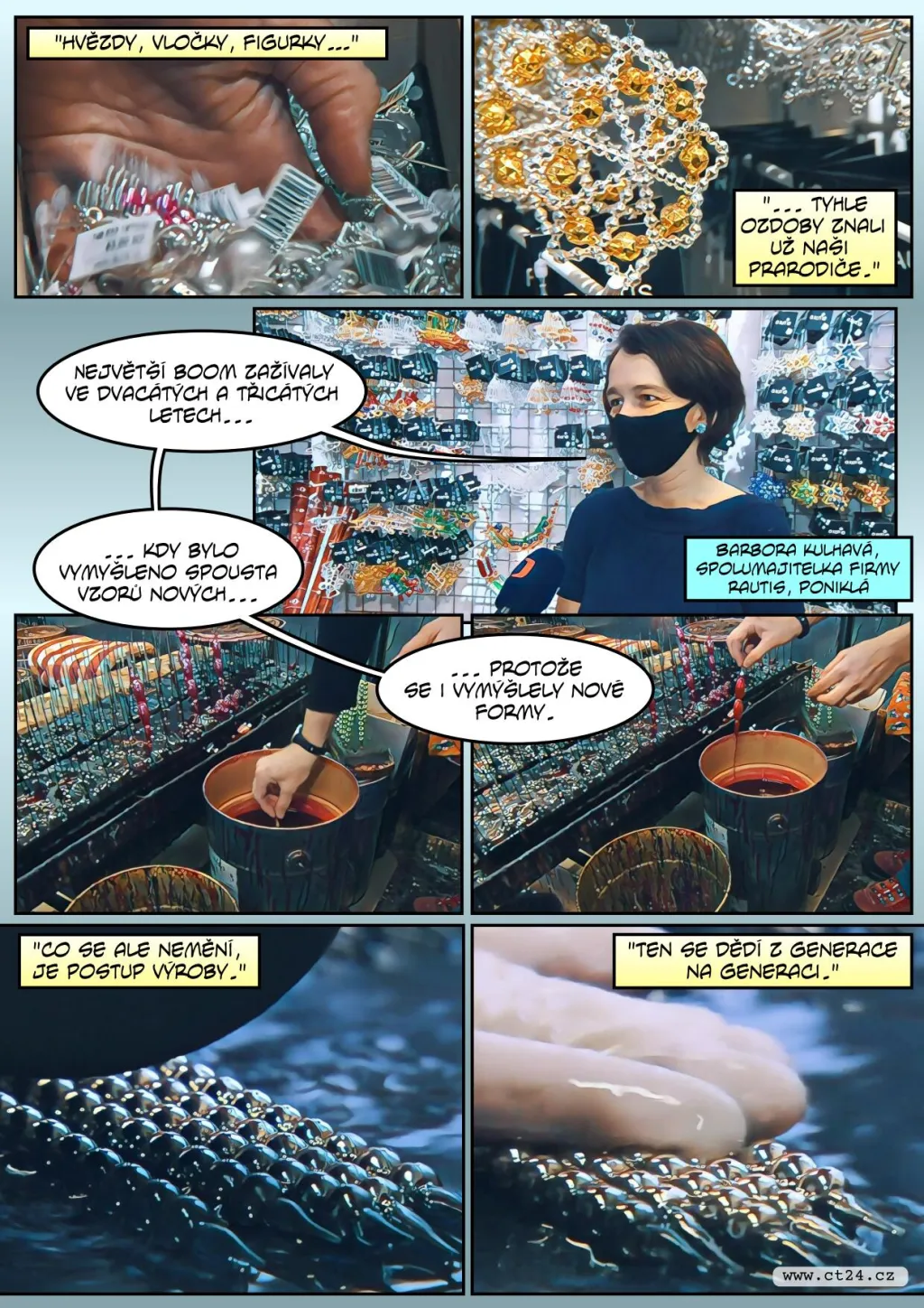 Vánoční ozdoby z Poniklé se dostaly na prestižní seznam UNESCO