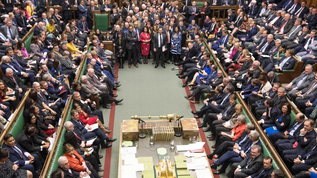 Jednání Dolní sněmovny o odchodu Spojeného království z EU