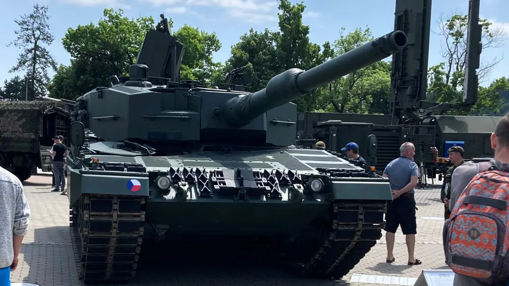 Český tank Leopard 2A4