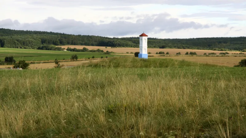 Mohelenská hadcová step se svatým Antoníčkem