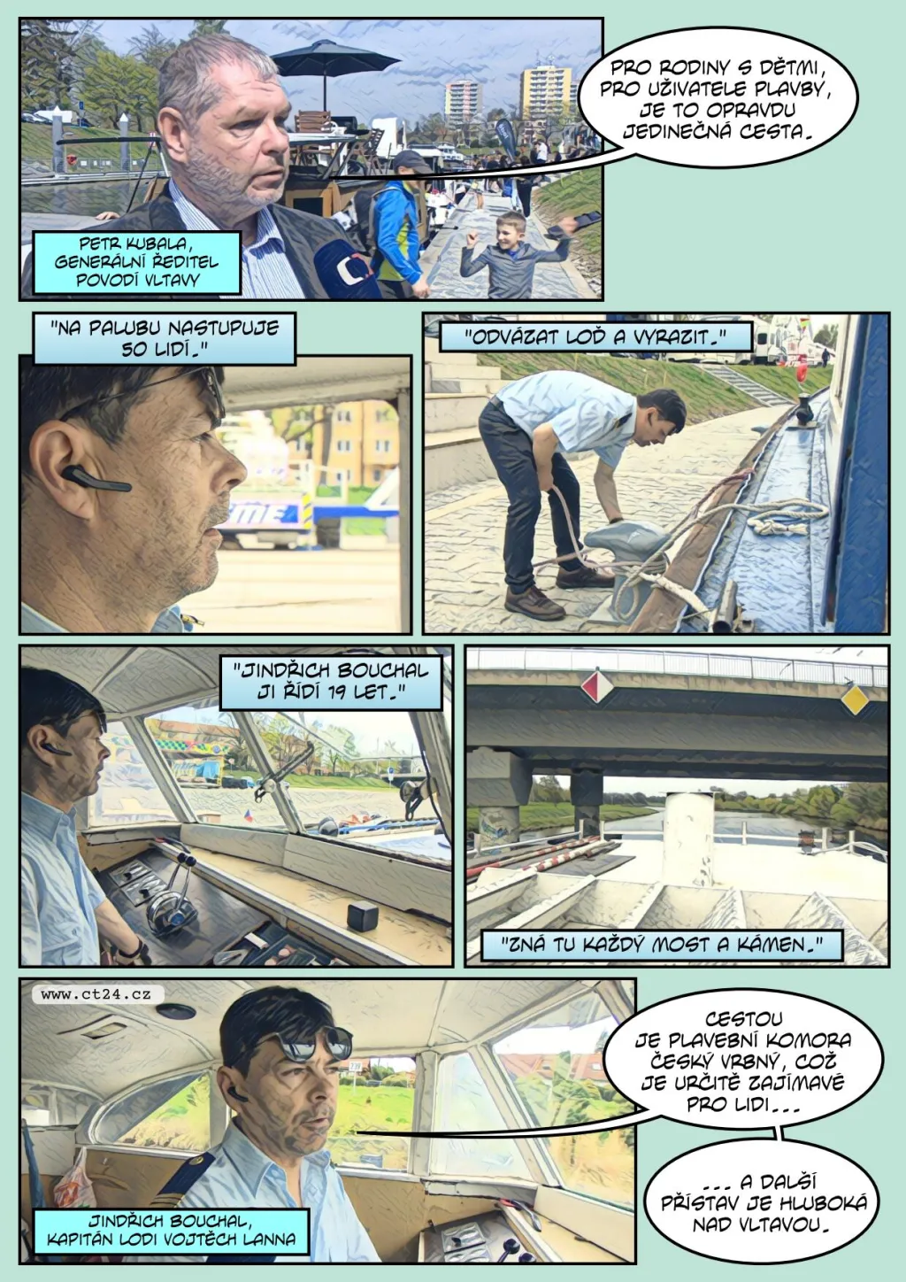 Start plavební sezony na Vltavě