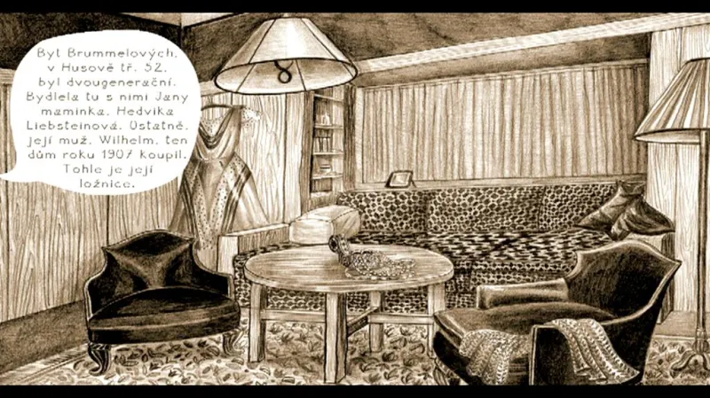 Komiks výtvarnice Marie Kohoutové