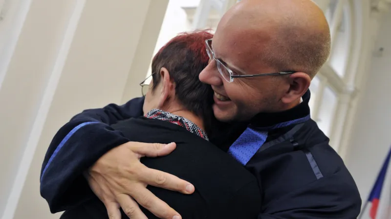 Ivana Königsmarková krátce po vyhlášení nálezu Ústavního soudu