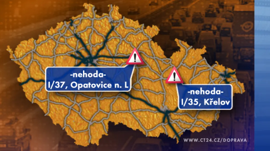 Dopravní situace v pátek 28. 11. 2008