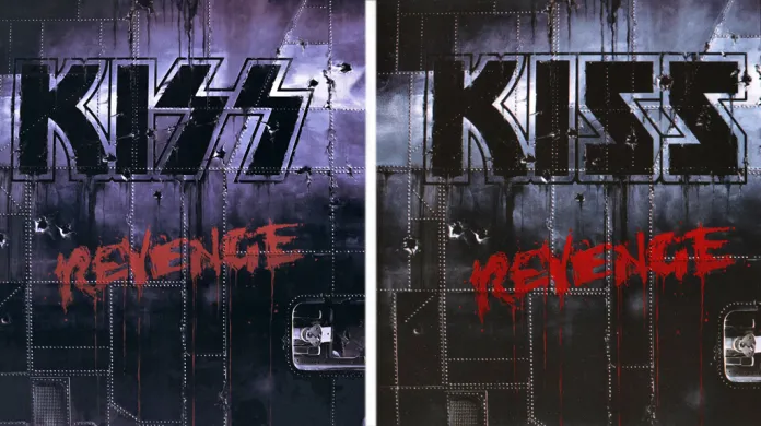 Od 80. let vydávají američtí Kiss pro německý trh alba s upraveným logem na obalu