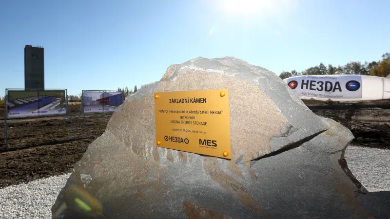 Položení základního kamene firmy HE3DA