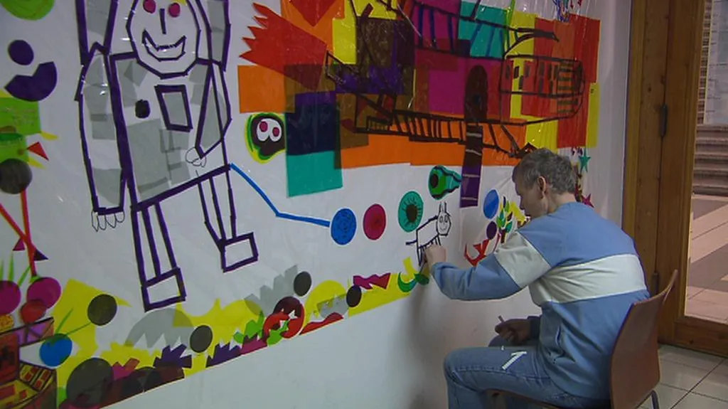 Součástí festivalu jsou i výtvarná díla handicapovaných