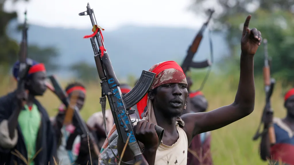 Rebelové z jihosúdánského opozičního hnutí SPLM-IO