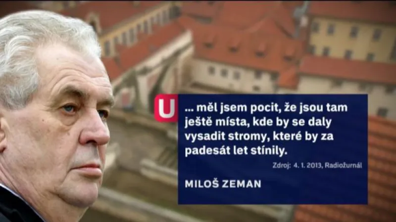 Události o záměrech prezidenta Zemana