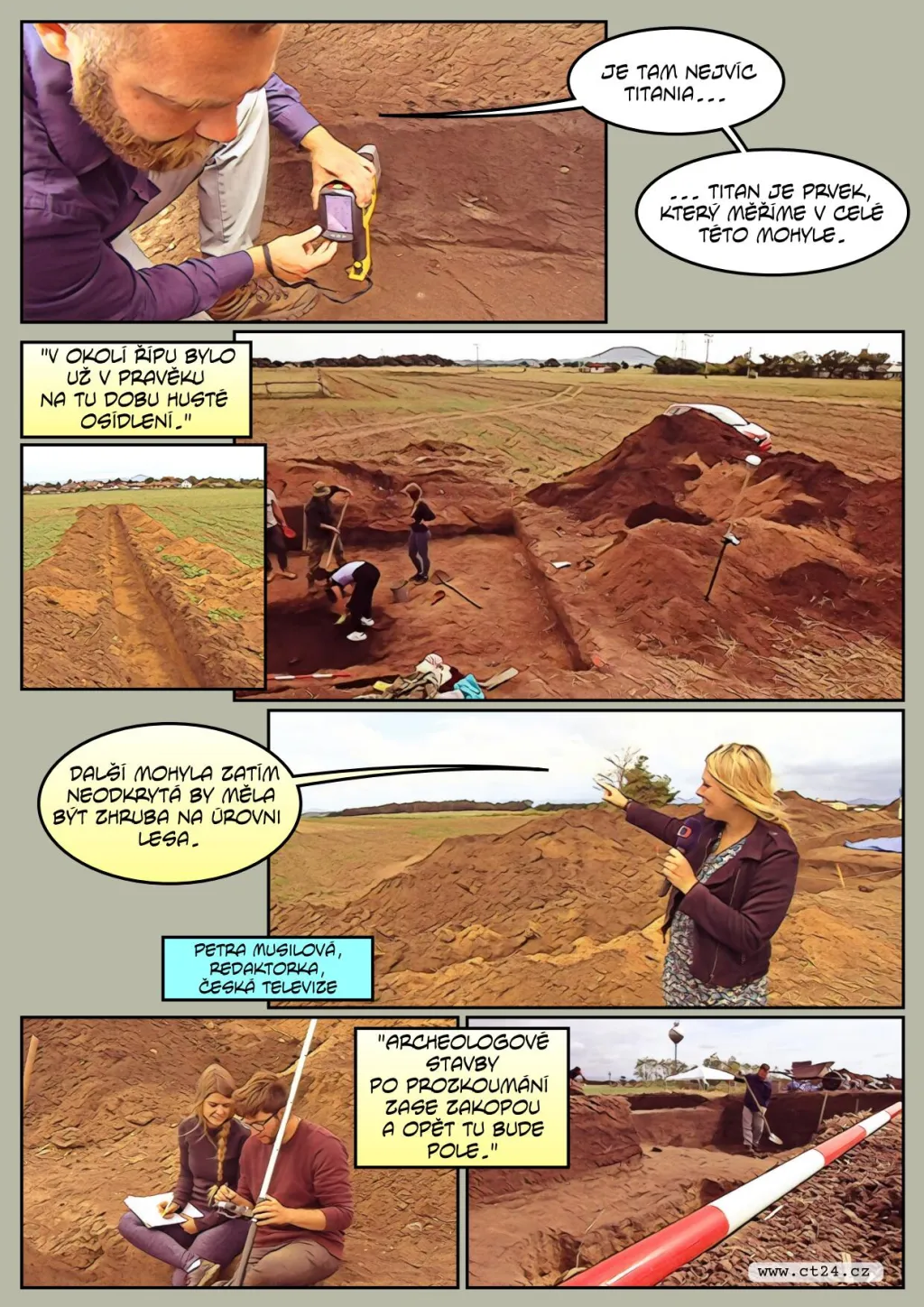 Archeologové odkryli pravěkou mohylu
