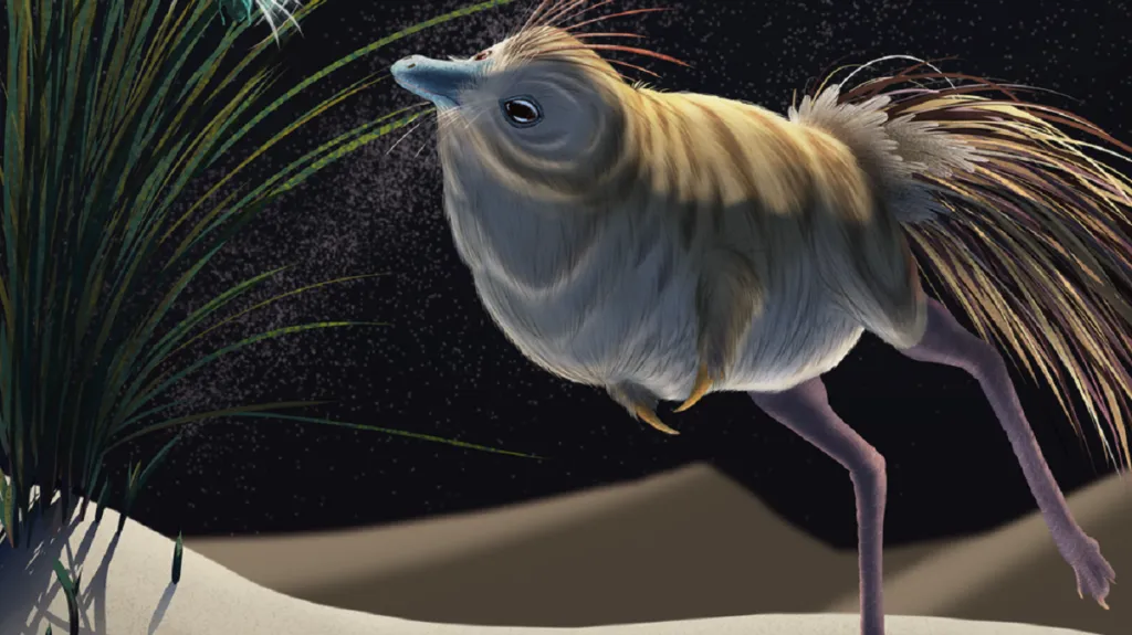 Shuvuuia - umělecká představa