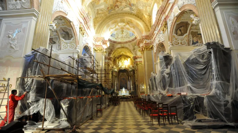 Rekonstrukce baziliky Nanebevzetí Panny Marie a svatého Cyrila a Metoděje