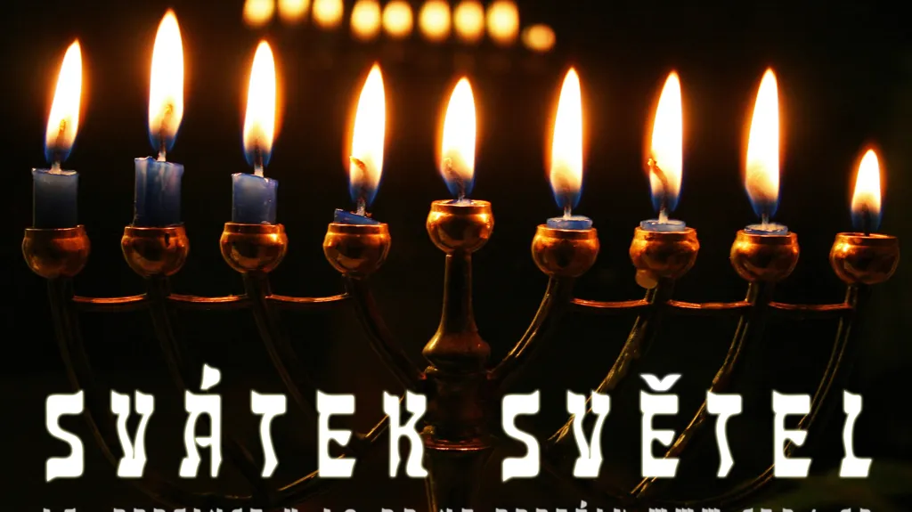 Plakát k přednášce Svátek světel