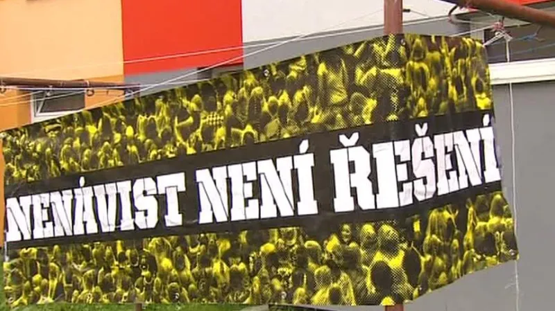 Happening na sídlišti Máj v Českých Budějovicích