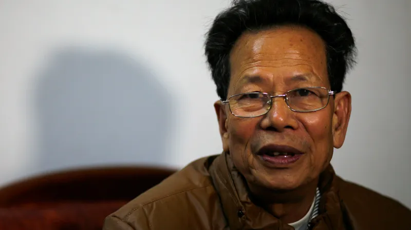 Lin Cu-lian, starosta vesnice Wu-kchan