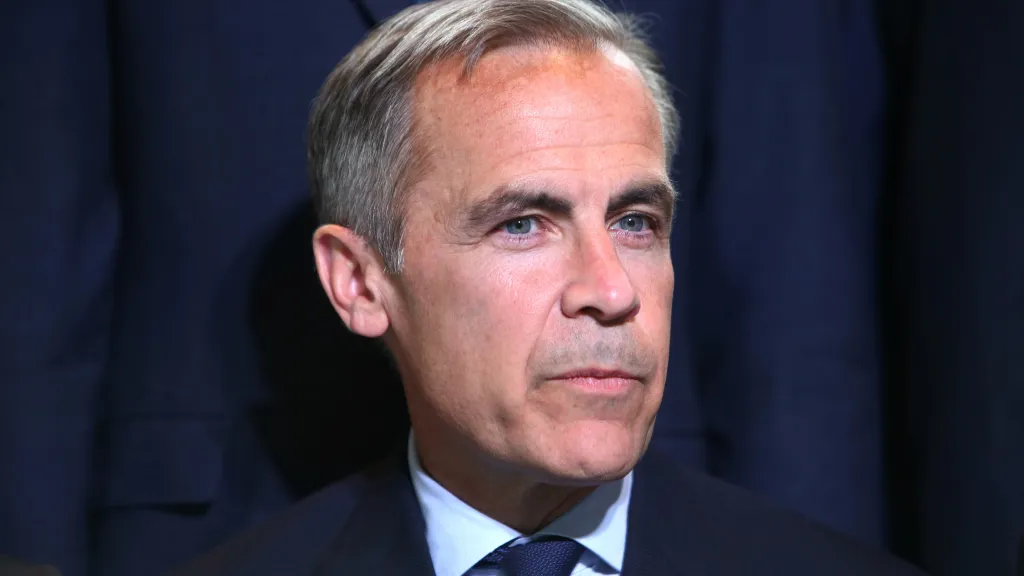 Guvernér britské centrální banky Mark Carney