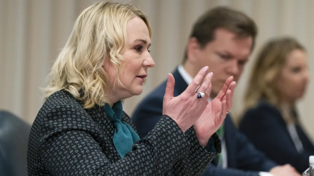 Jana Černochová v Pentagonu