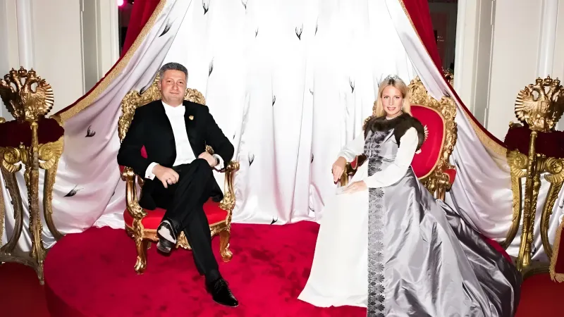 Timur Ivanov s manželkou Světlanou