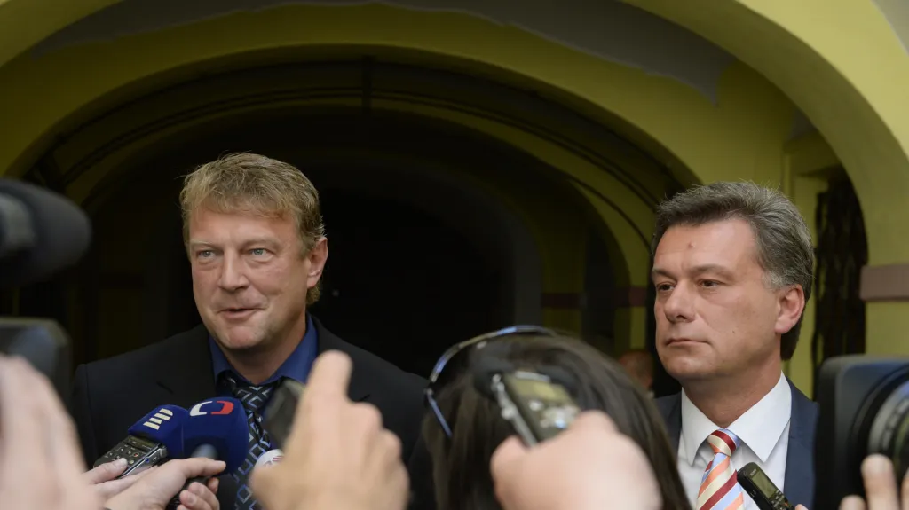 Jiří Komárek a Pavel Blažek