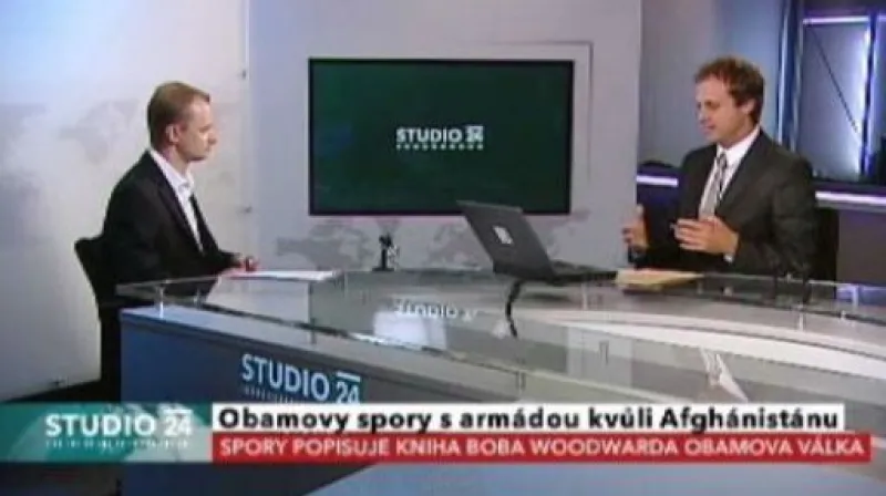 Studio ČT24 o strategii USA v Afghánistánu