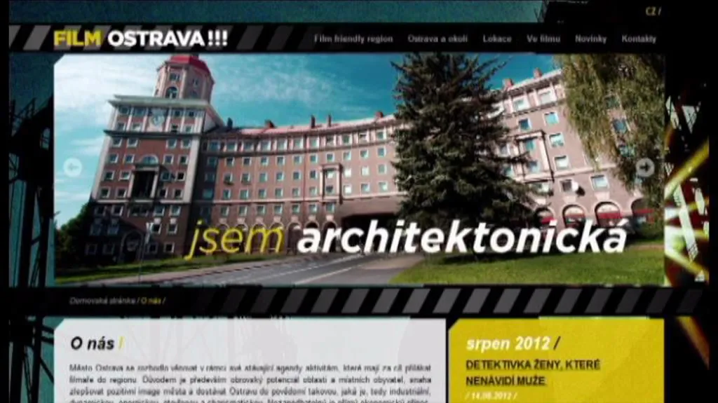 Ostrava láká filmaře