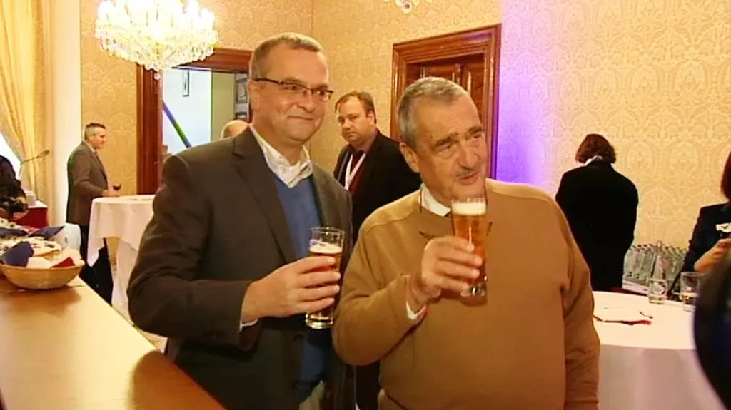 Miroslav Kalousek a Karel Schwarzenberg