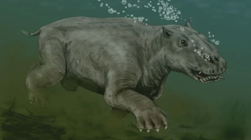 Starší představa o vzhledu Paleoparadoxia